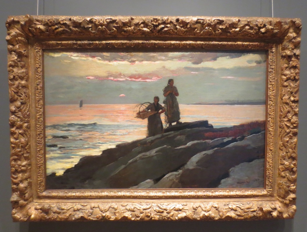 "Saco Bay" (1896), by Winslow Homer. The Clark Art Institute, Williamstown, MA.