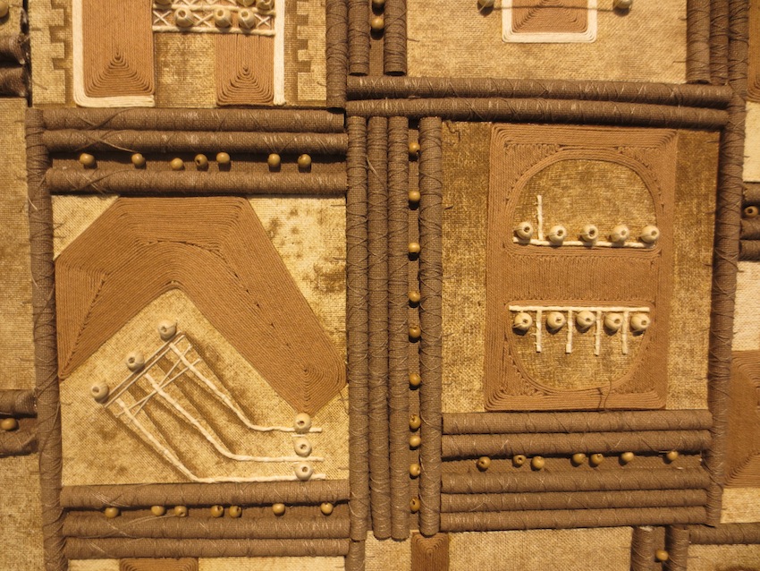Detail of "A Dream in the Rain," by Sara María Terrazas