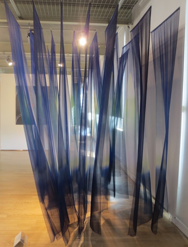 Side view of "Genesis" (2015), by Alina Bloch, Poland.