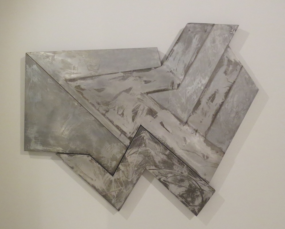 Bogoria V (1974/1982), by Frank Stella. 88.5x110.5x4.75 in.