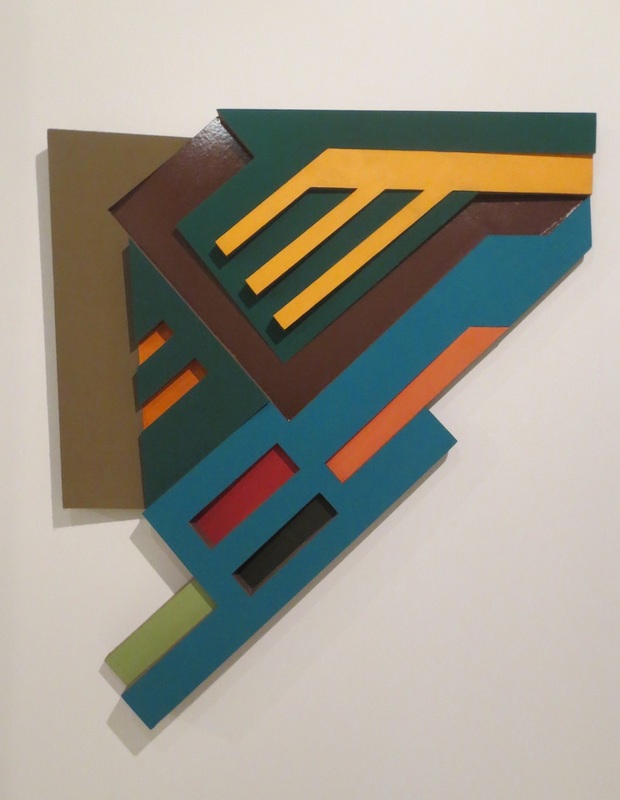 Olkienniki III (1972), by Frank Stella. 95x84 in.