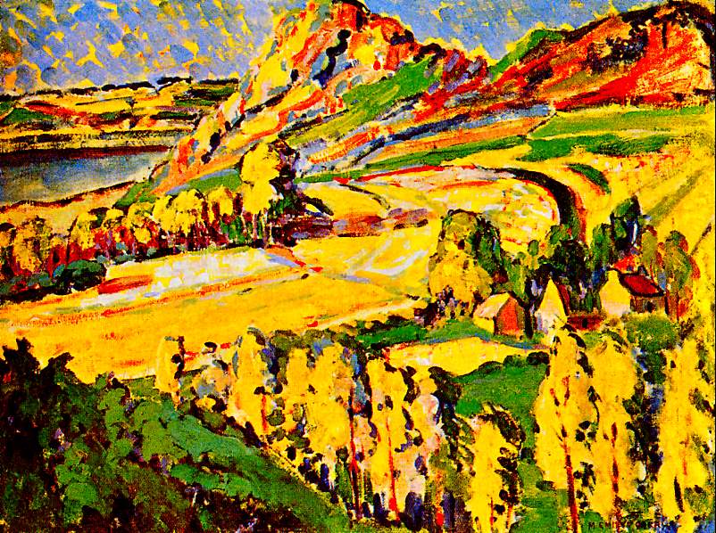 "Autumn in France" (1910-1911), by Emily Carr. Source: https://commons.wikimedia.org/