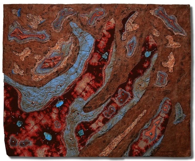 "Colorado Turquoise," by Regina V. Benson. Photo by John Bonath. Source: http://www.reginabenson.com