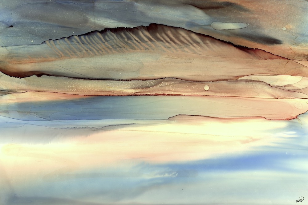 "Desert Pool," by Karen Wysopal. Source: http://www.karenwysopal.com