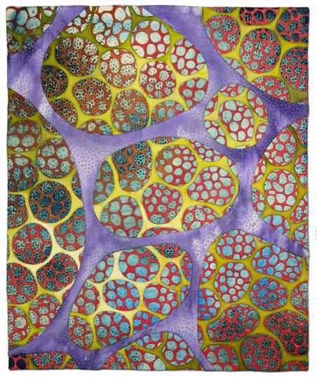"Intercellular," by Betty Busby. Source: http://www.bbusbyarts.com/
