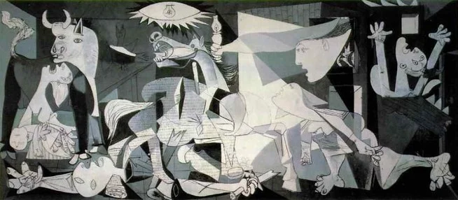 "Guernica" (1937), by Pablo Picasso. Source: http://www.pablopicasso.org/guernica.jsp