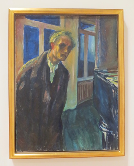 "The Night Wanderer" (1923-24), by Edvard Munch. Munch Museum, Oslo.