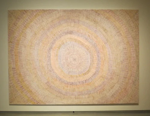 "Sun Mat" (2015), by Regina Pilawuk Wilson. Nevada Museum of Art, Reno.