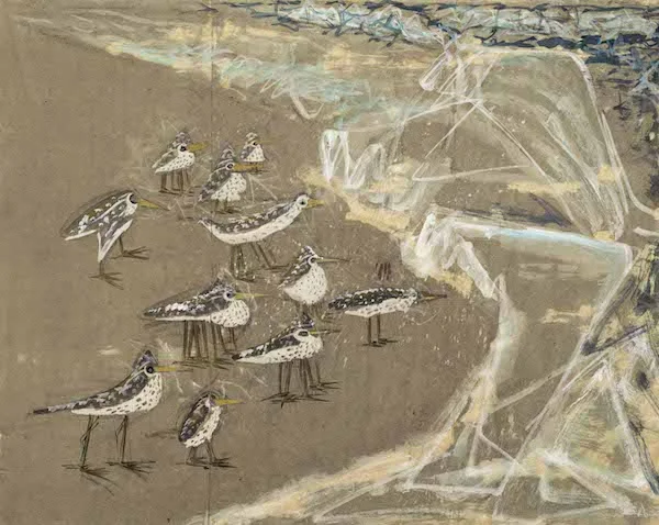"Shore Birds" (1939), by Morris Graves. Source: artnet.com