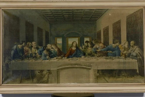 "The Last Supper" (1495-98), by Leonardo da Vinci. Refectory of Santa Maria delle Grazie, Milan. Source: commons.wikimedia.org