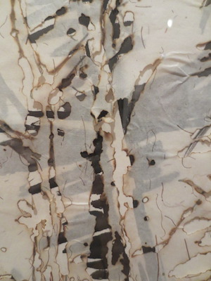 Detail of Wang Tiande's "Landscape" (2007).