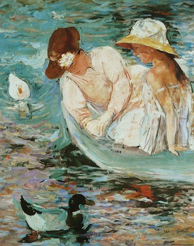 “Summertime” (1894), by Mary Cassatt. Source: commons.wikimedia.org/