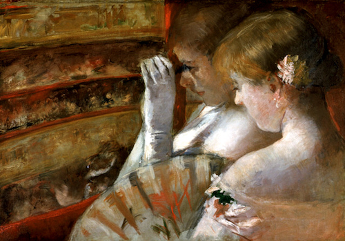 ”In the Box” (ca. 1879), by Mary Cassatt. Source: commons.wikimedia.org/
