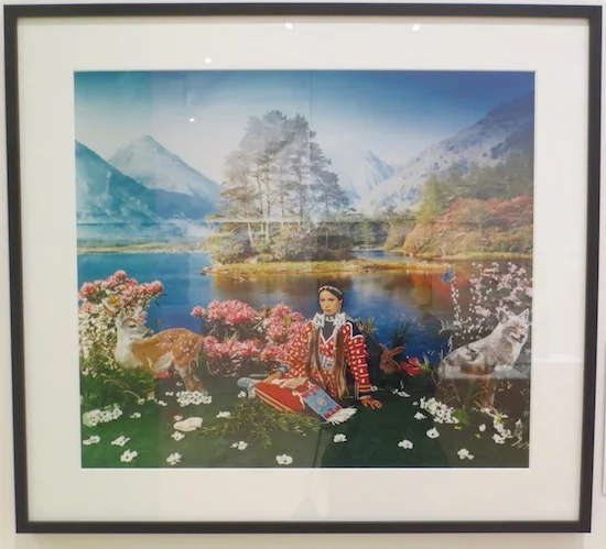Four Seasons—Spring (2006), by Wendy Red Star. Archival pigment print on Sunset Fiber rag. Tacoma Art Museum.