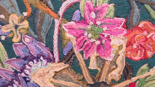 Detail from “The Ponary Riflemen” (2017), by Robin Bernstein.