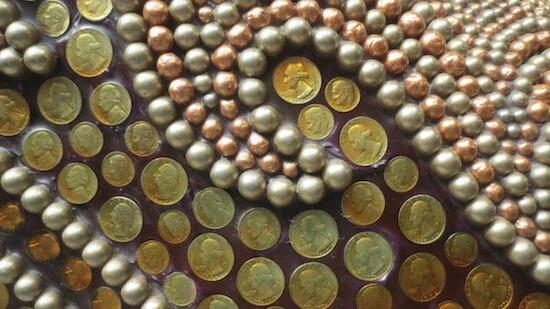 Detail of Quarter Horse , by Larry Fuente.