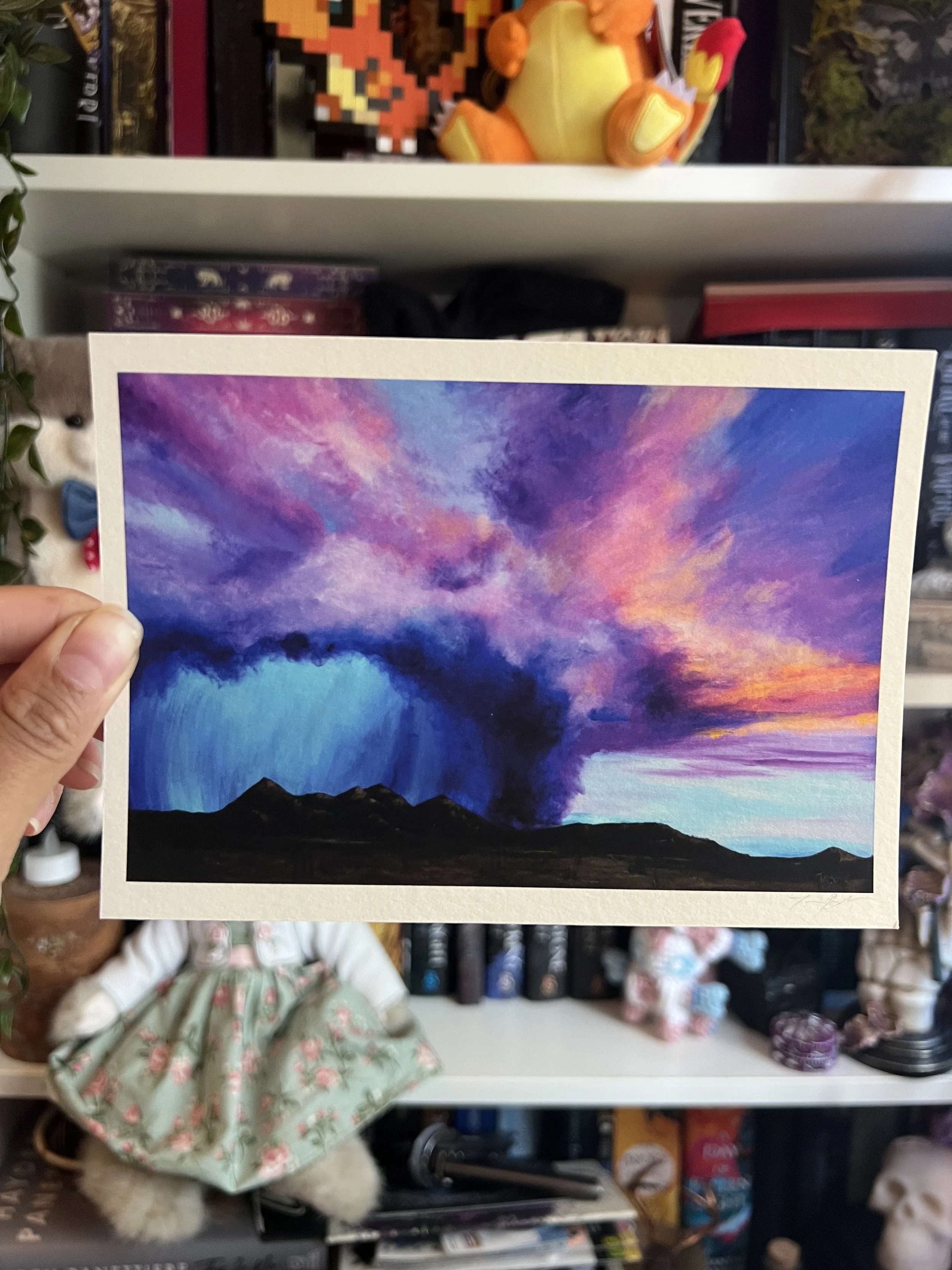 Arcane Storm - Archival Ink Print