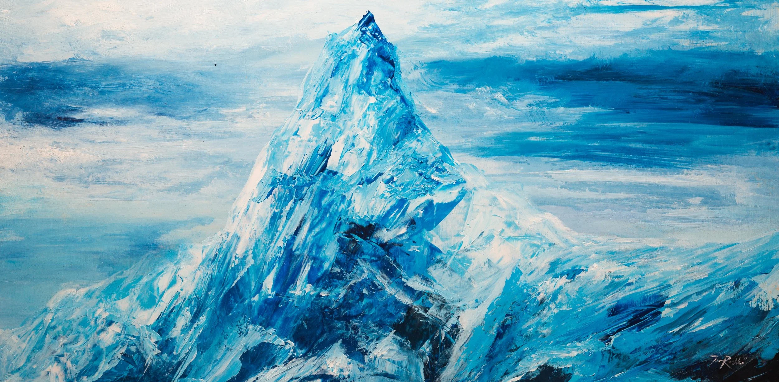 Glacier Ice #6 - SOLD