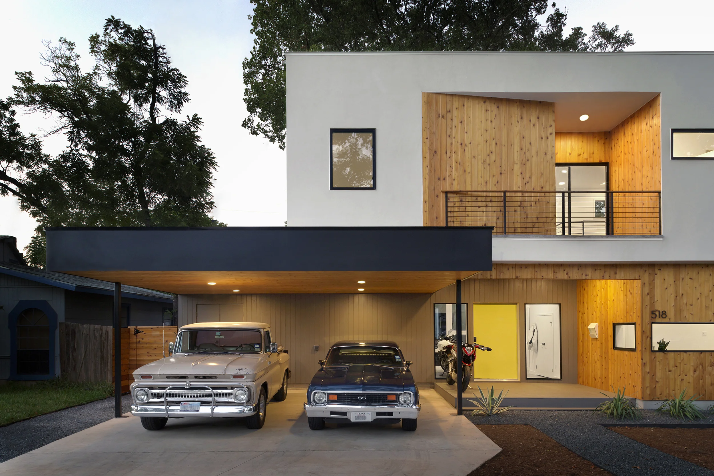 Matt Fajkus MF Architecture Tree House_Elevation Front Photo Brian Mihealsick.jpg