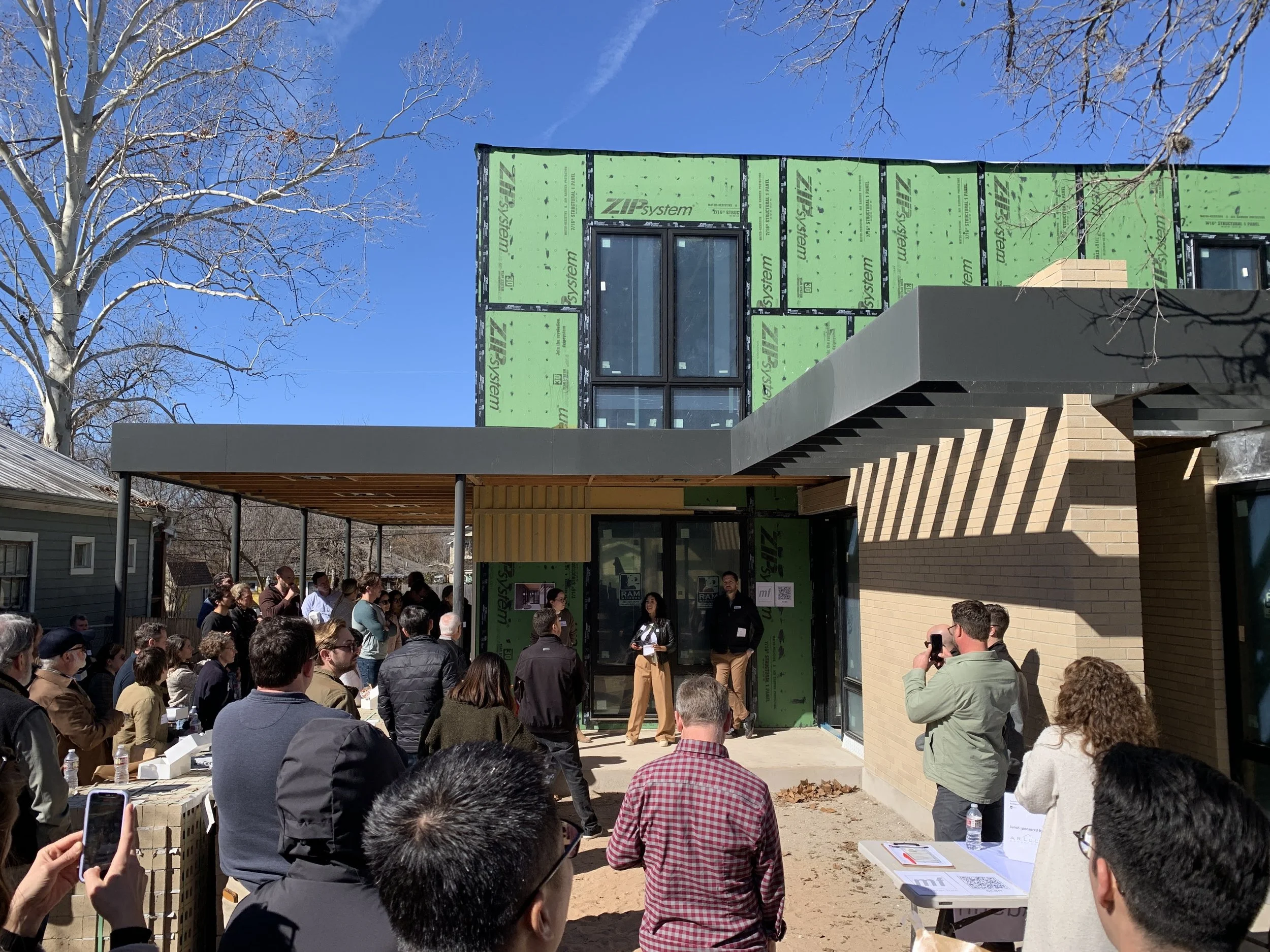 MF Architecture hosted the CRAN Tour at Triptych House