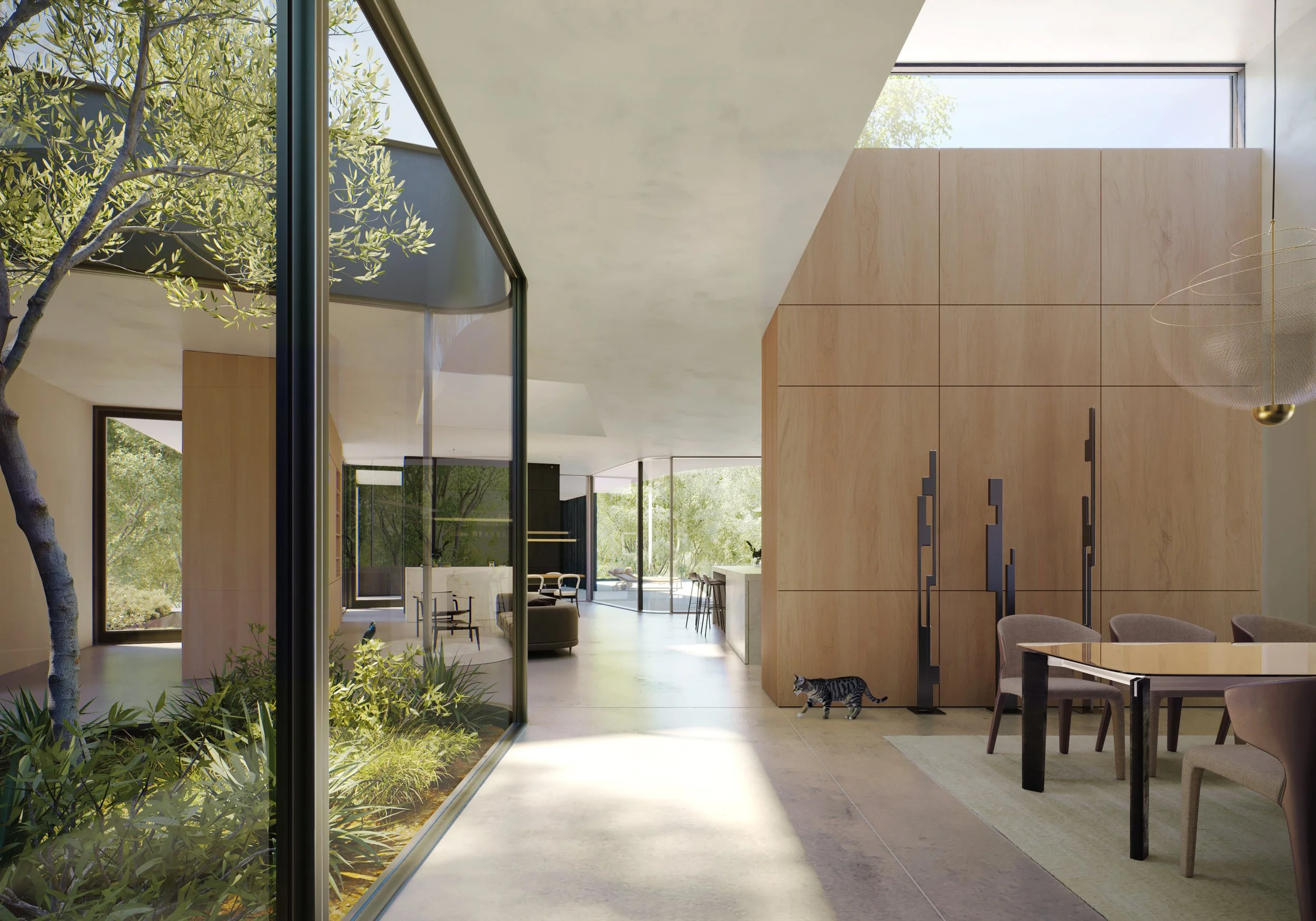 Free Flow Building WORK - Free Flow House — Matt Fajkus Architecture - Sustainable ...