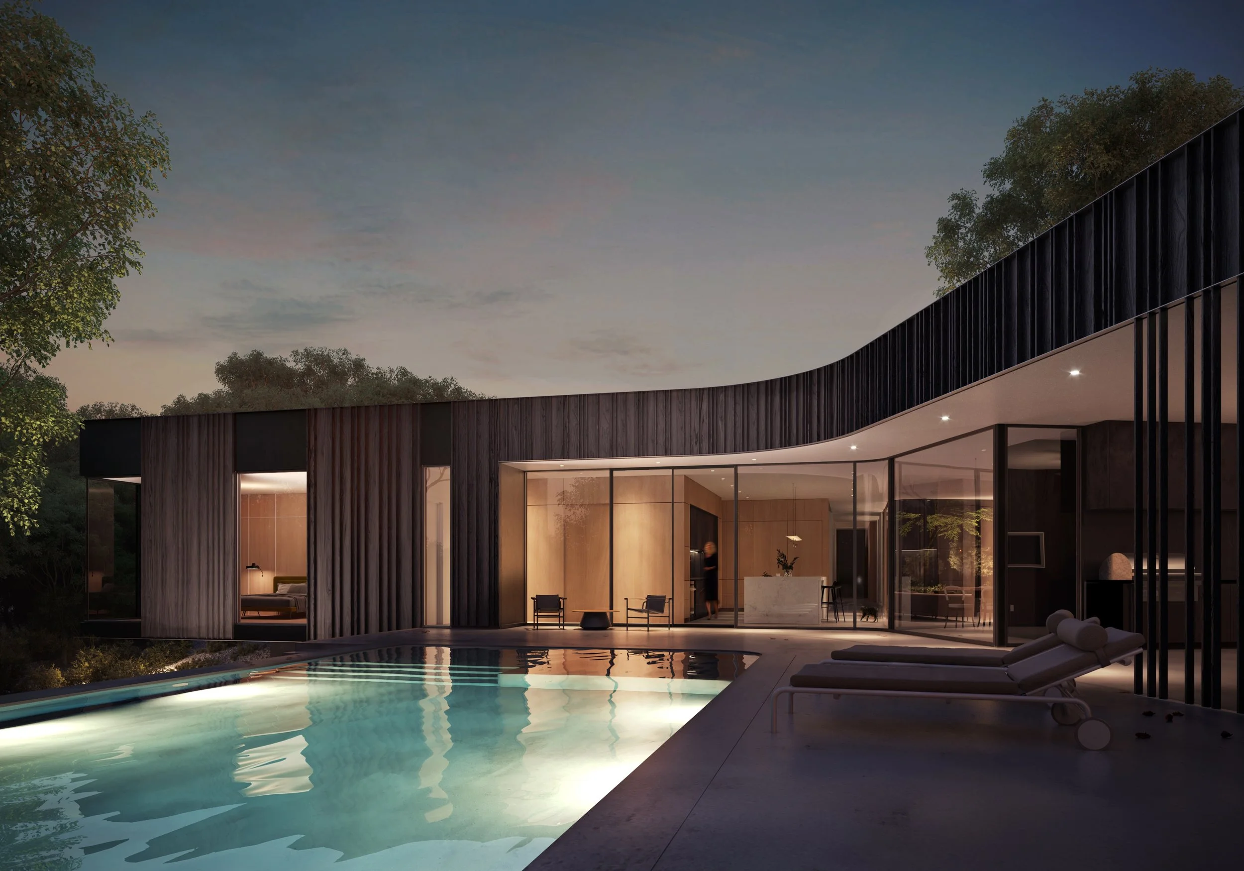Free Flow Building WORK - Free Flow House — Matt Fajkus Architecture - Sustainable ...