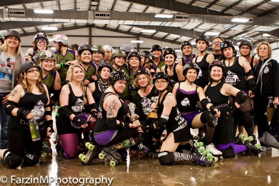 The Brawlstars' first bout was against Floral City Derby Girls in June 2011. See the full album here .