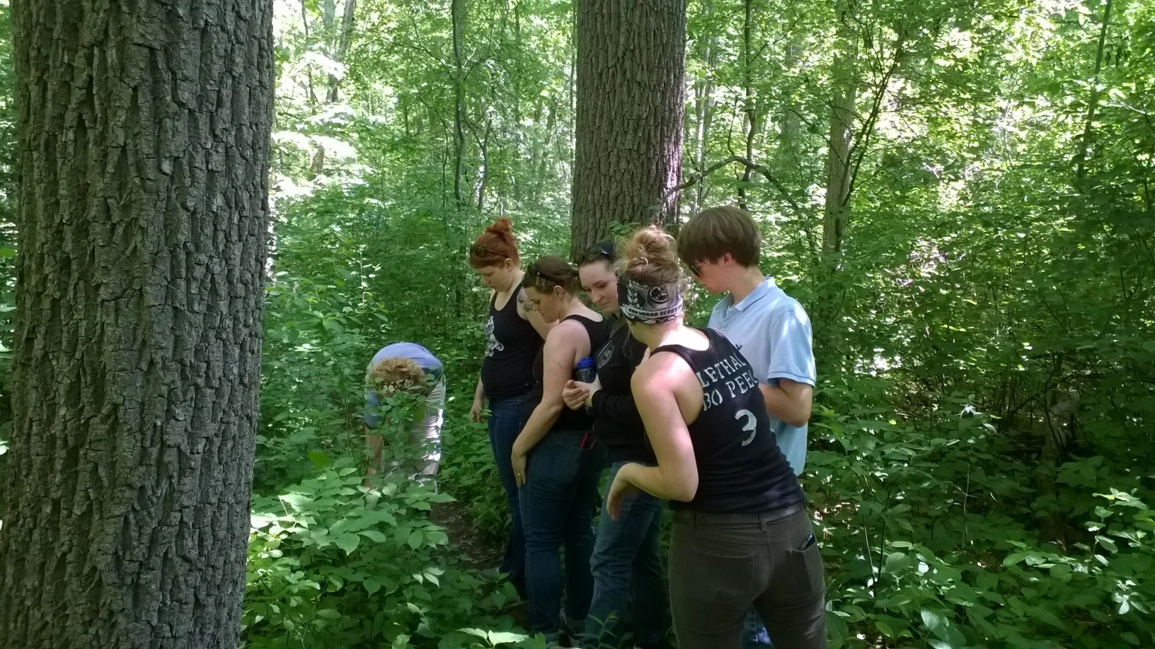 A2D2 volunteering for National Trails Day