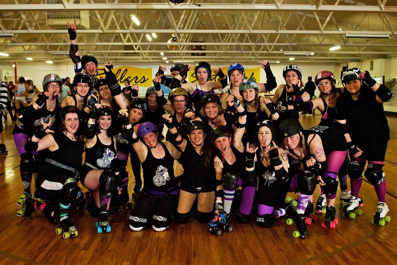 TEAM BLACK Captain: General Strike 05/01 Co-Captain: Mrs. Minnie M. Rage 42 Au Damn 320 Booba Fett 8008 Charm School Reject QT 3.14 Chica Doom D00M Courtnasty 55 Eva Fury 710 Foxsiejules 6988 Jacky O'Bashes 63 Kandy KnockaHoe 0825 Lethal 3 Lezzie Arnaz 11:11 Lizzie Le BonTemps Rouler 8 Loch Ness Mauler 52 Murderanne Moore 1933 Nancy Raygun 317 NIxie Knoxxx 4195 PaciFIST 189 Slamantha Hurt-Her 91 Slamlet 187 She-Rock 302 Upzette 53
