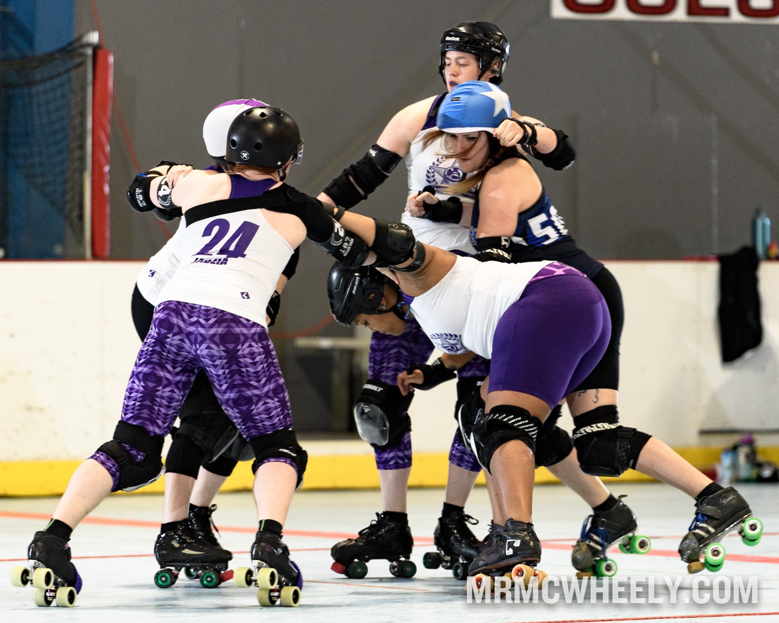 Brawlstars take on Wasatch in the 2016 Skate to Thrill tournament. Photo by Mr. McWheely .