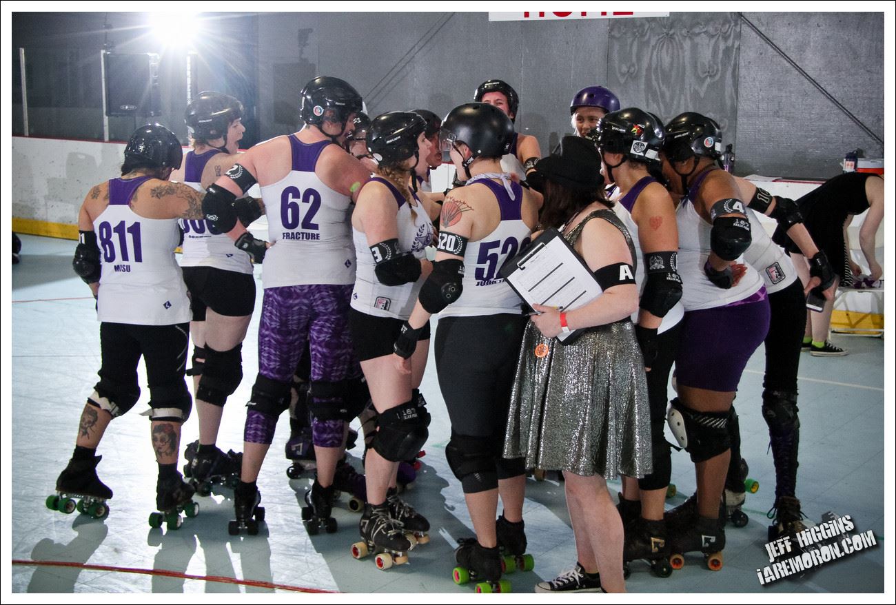 Brawlstars beat the odds to defeat Wasatch — and their other two competitors — in the 2016 Skate to Thrill tournament. Photo by Jeff Higgins .