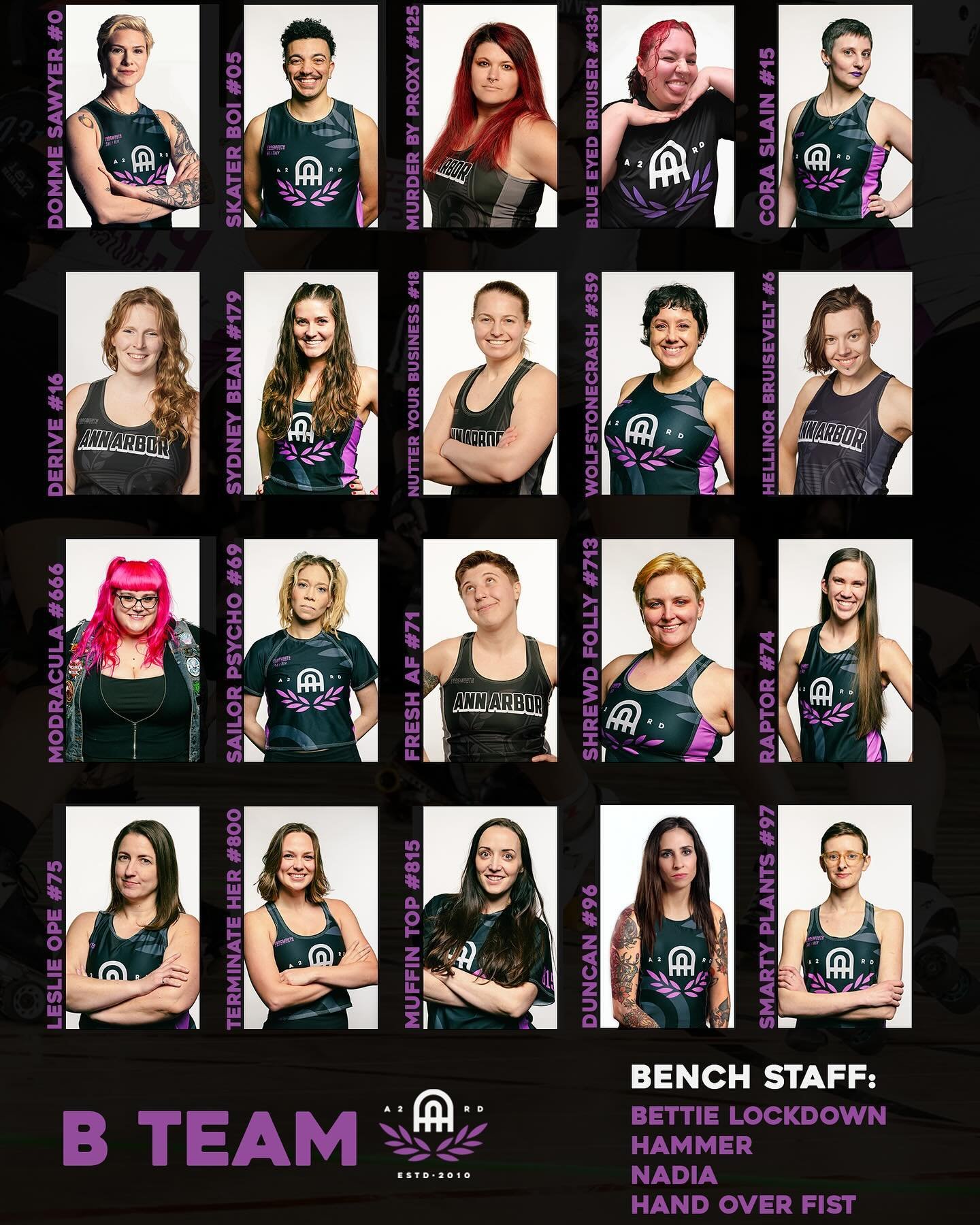 Ooooooooooooweeeee 😮&zwj;💨 look at these 🔥 rosters! Just over 2 weeks left until our B team and Local Team take the trip to Grand Rapids to compete in the annual Mitten Kitten tournament 🥳 our B Team is aiming for that division 1 trophy while our