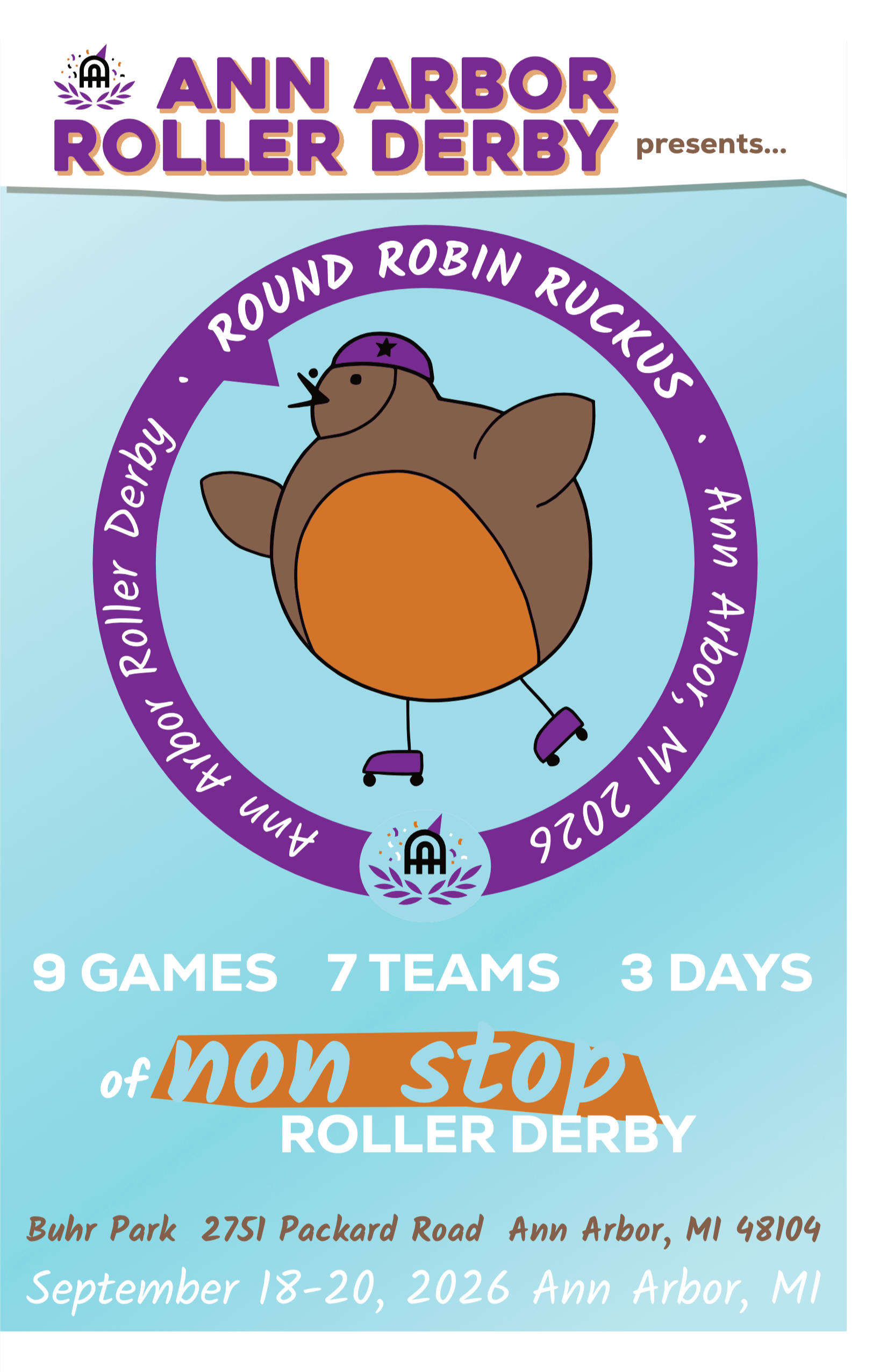 September 18-20, 2026 Program Round Robin Ruckus