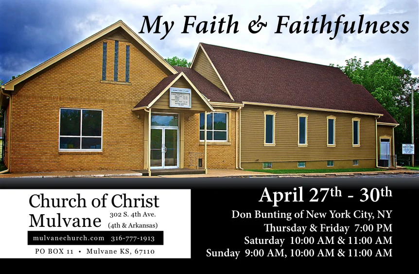 2017 Gospel meeting with don bunting