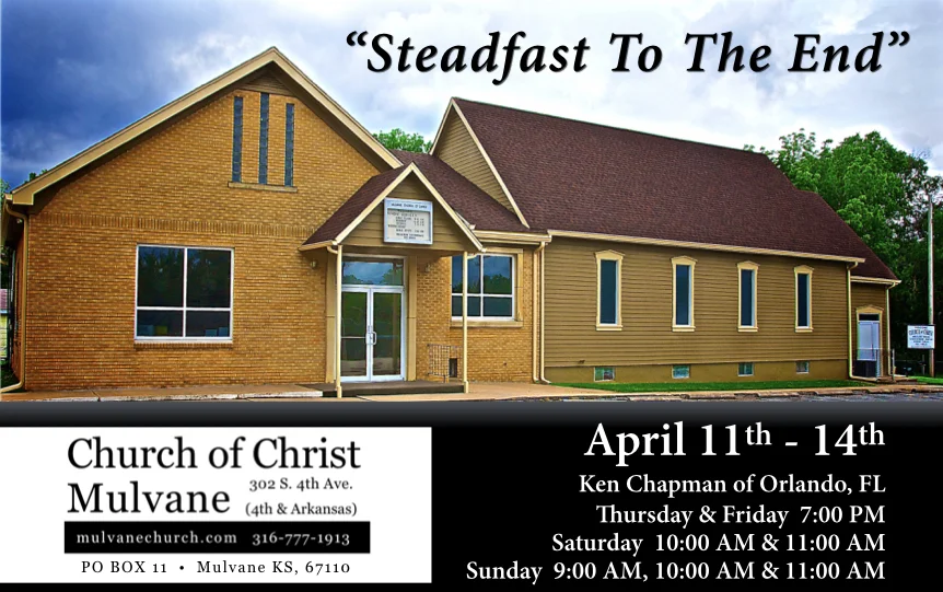 2019 Gospel Meeting With Ken Chapman
