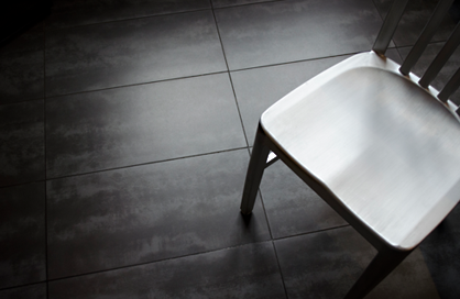 céramique noire grise soligo chaise cuisine laval blainville rosemere montreal