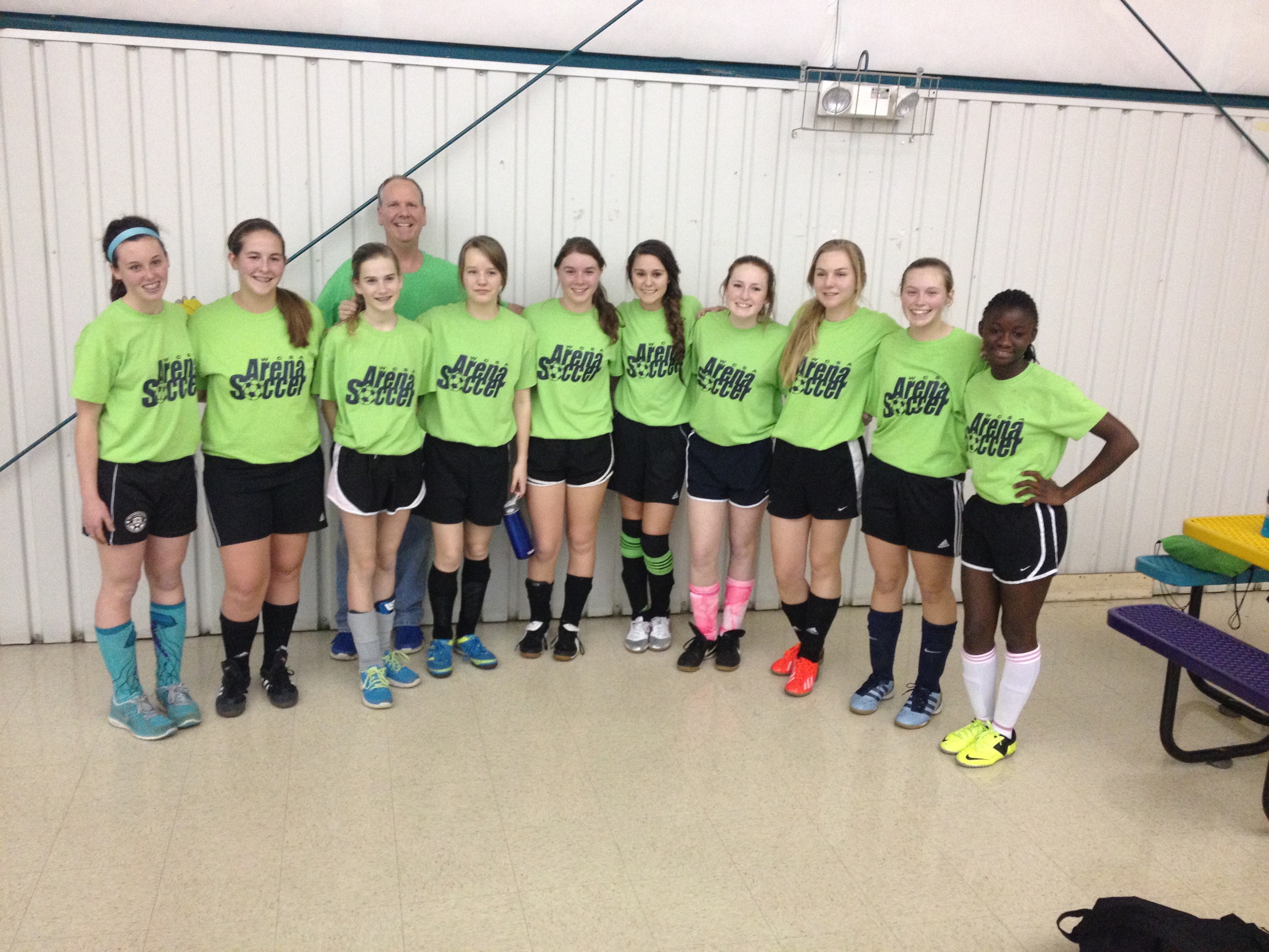 My incredible Indoor Soccer team