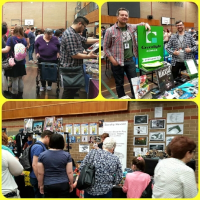 There was much interest in our expo stand at The Adelaide Comic Convention today!