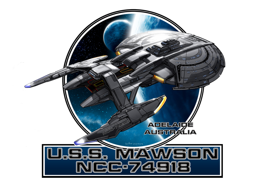 Your cool welcome package when you join as a new financial subscriber! An autographed photo of Star Trek Deep Space Nine's - Aron Eisenberg (Nog)! 1 year subscription to our new online magazine A Starship Mawson print by John Eaves Starship Mawson button Invitations to private functions that are only accessed by current financial subscribers Our super-cool subscriber's pack is valued at $100 !