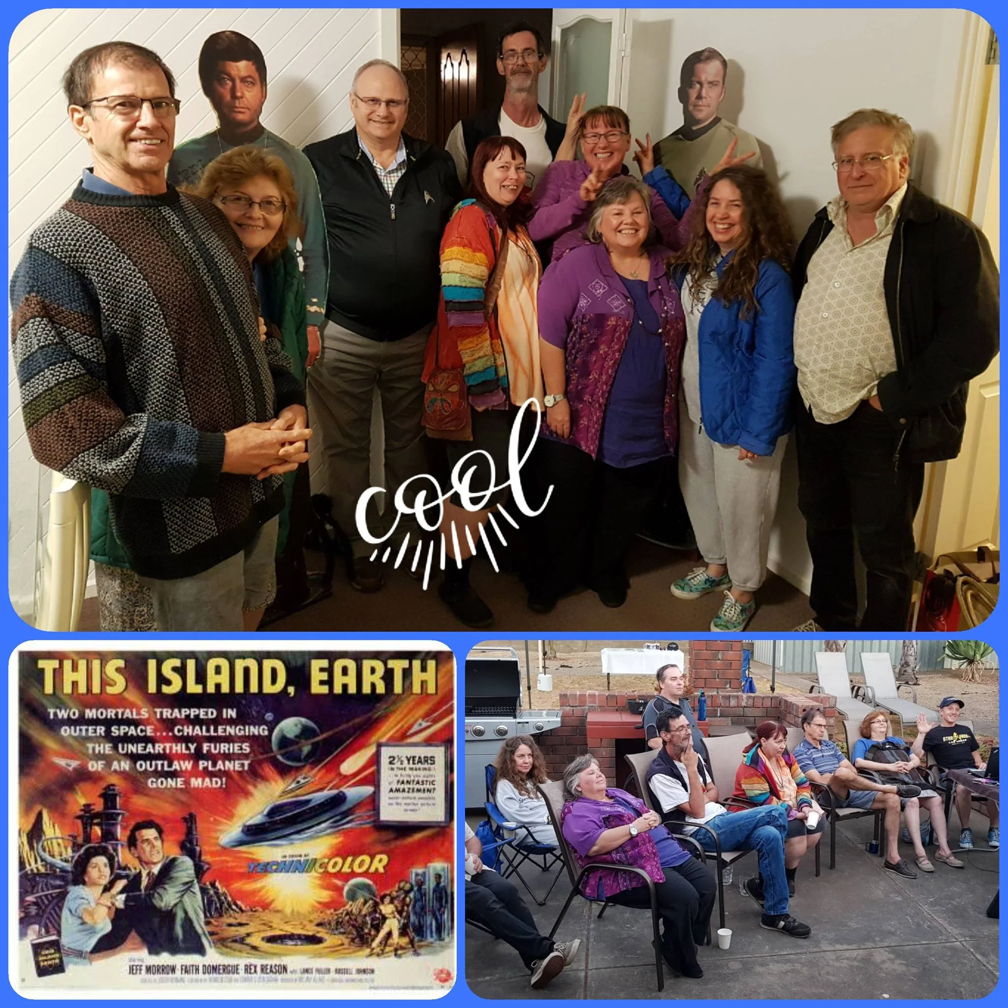January 27, 2019: Our annual Grade sci fi film night was a hoot! This year we presented another two great classics to a most enthusiastic audience of Starship Mawson crew!