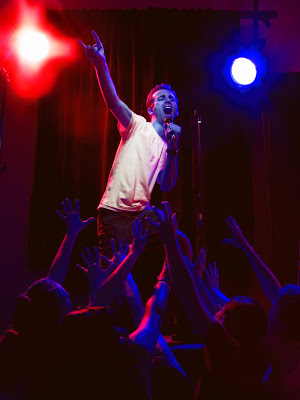 This picture is about ten years old, but it still accurately depicts my karaoke style. Besides, how could I not use it?