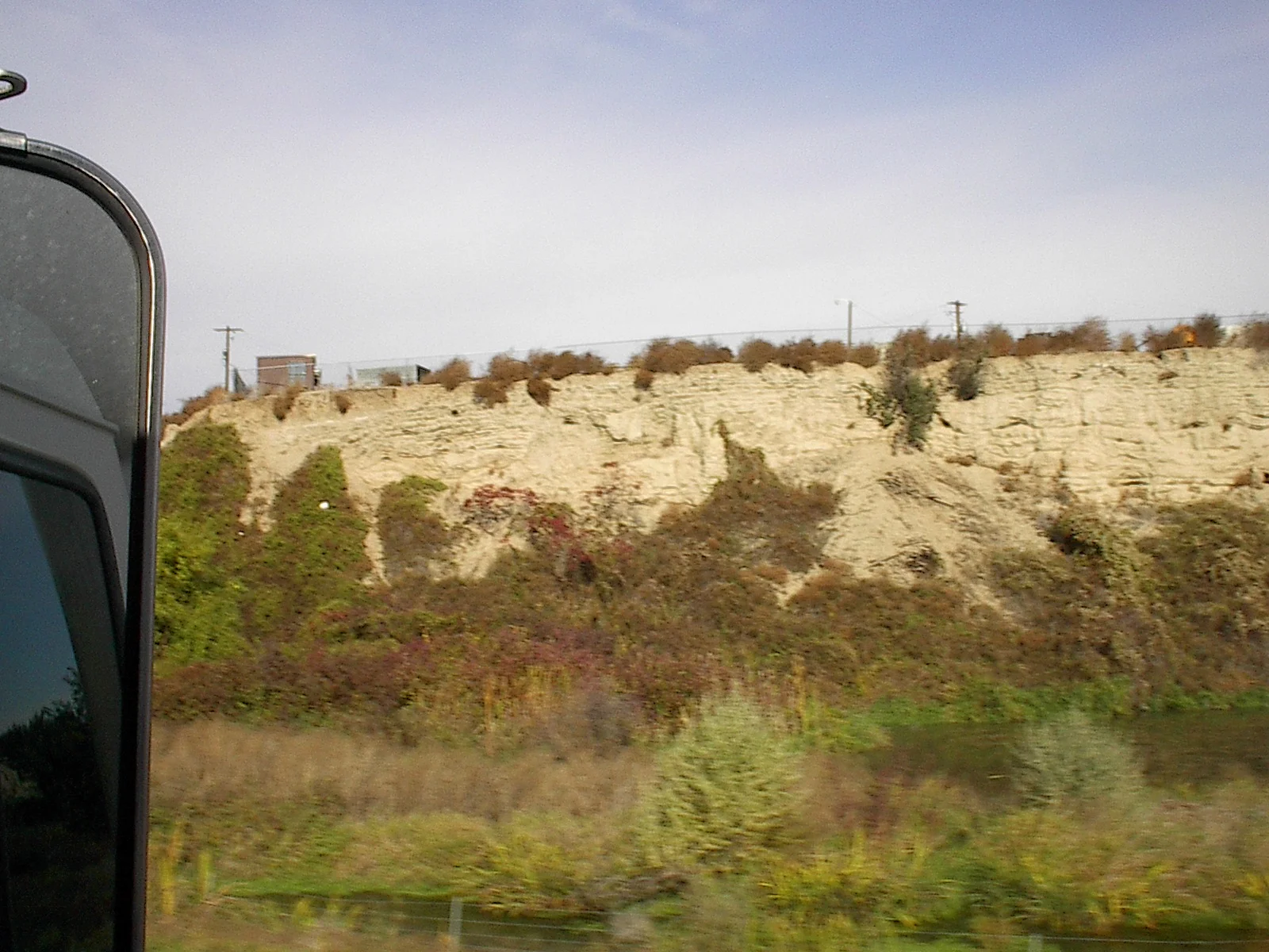 Layers from the floods along Highway 82 in the Yakima Valley