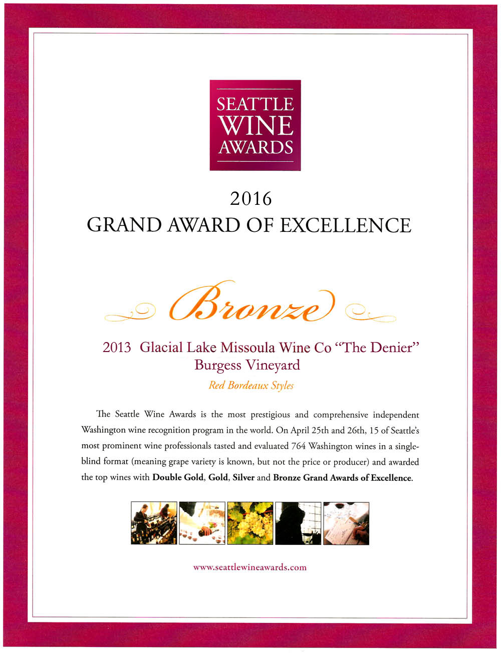 2013 The Denier Merlot /Cabernet Franc