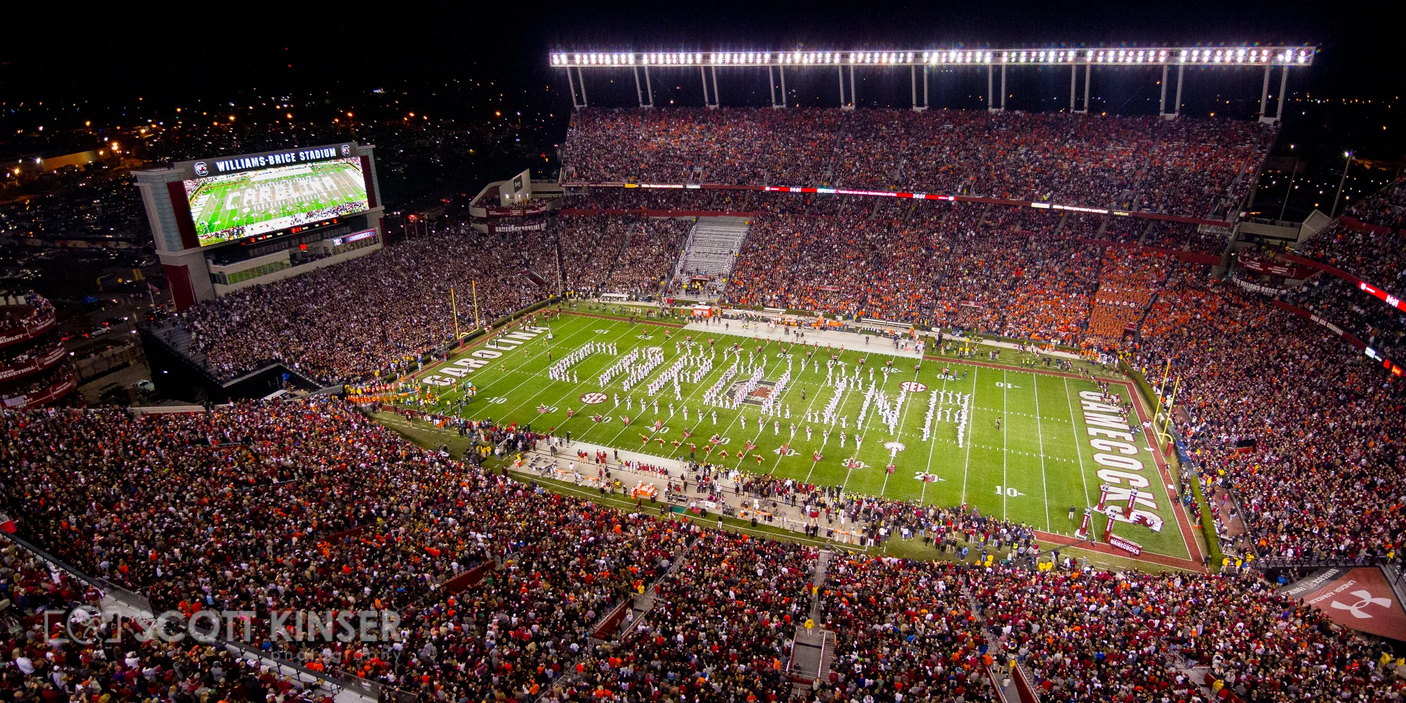  November 25, 2017: Stadium overall before the NCAA football matchup between Clemson and South Carolina at Williams-Brice Stadium in Columbia, SC. (Scott Kinser/Cal Sport Media) 