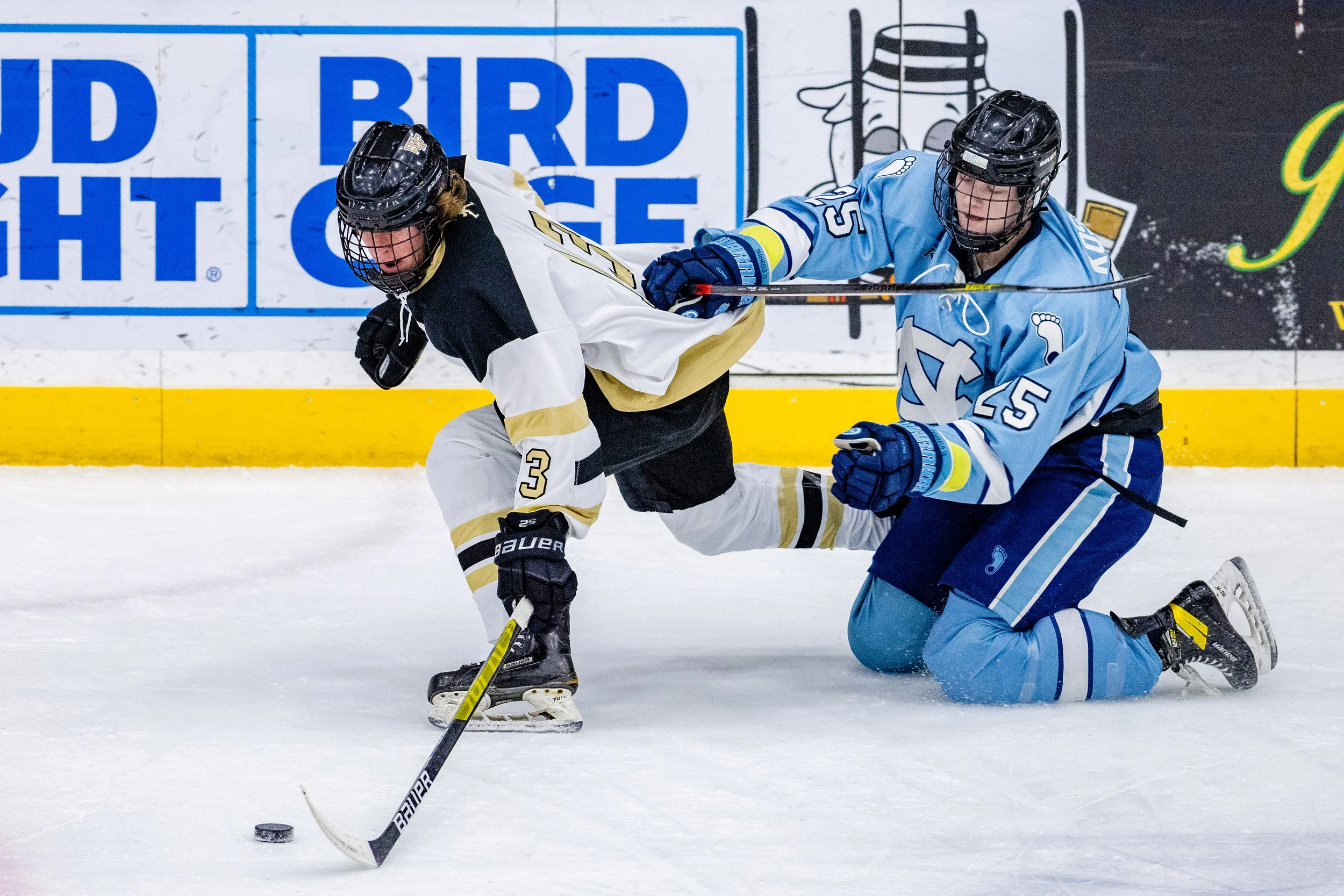  January 15, 2023: during the ACCHL matchup at Winston-Salem Fairgrounds Annex in Winston-Salem, NC. (Scott Kinser) 