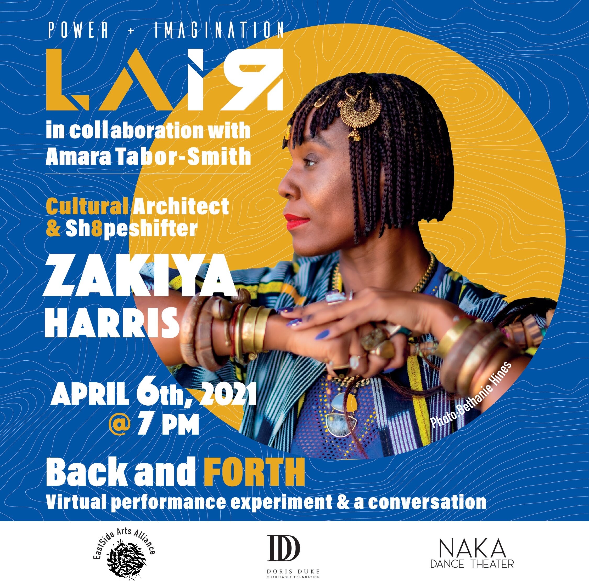 LAIR: back and FORTH / Zakiya Harris