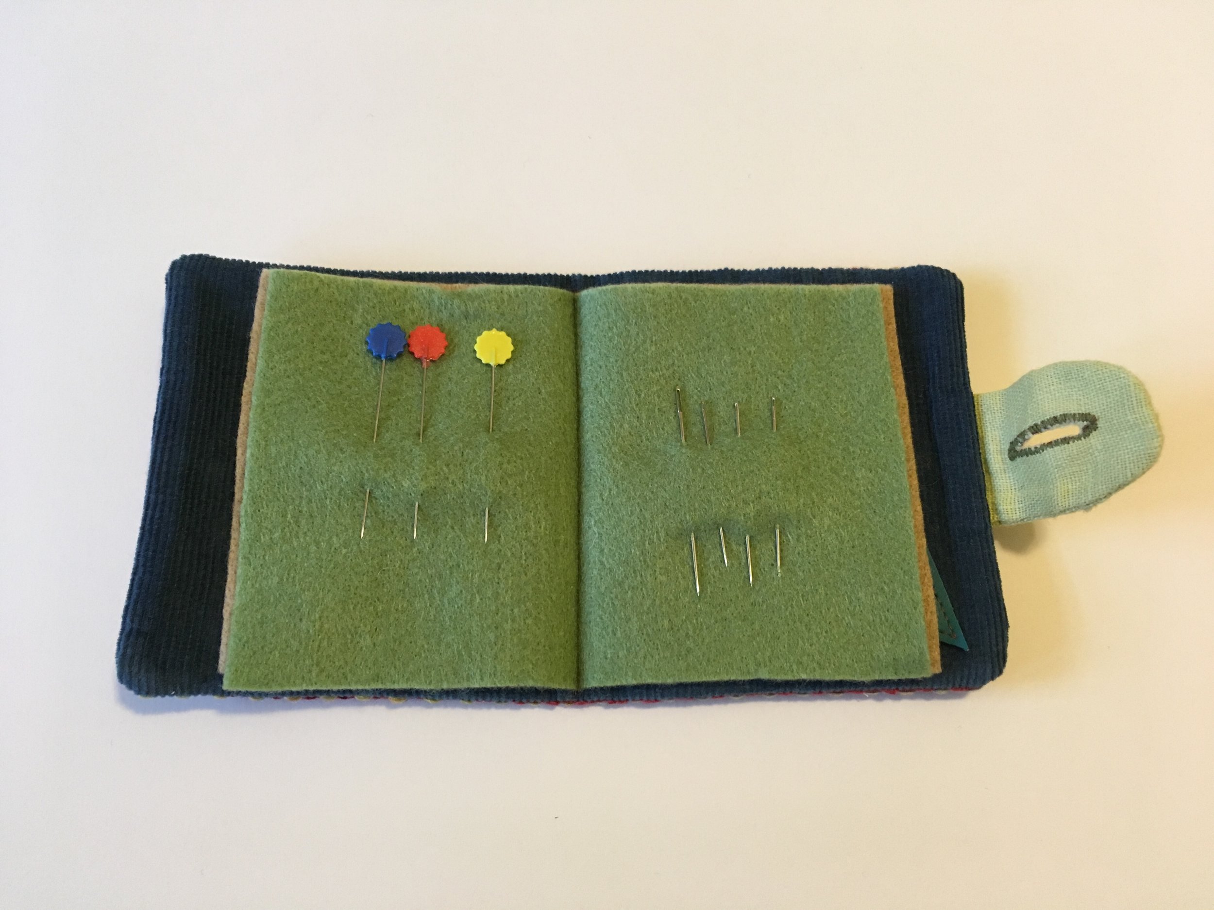 Needle Case, Fabric Case for Needles, Storage Wallet for Sewing