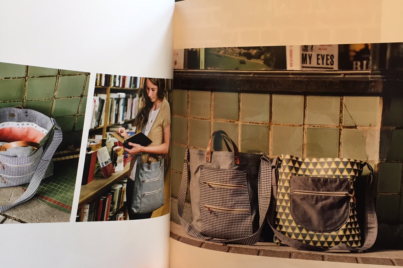 Anna Graham's "Handmade Style" book is chock full of projects needing zippers.