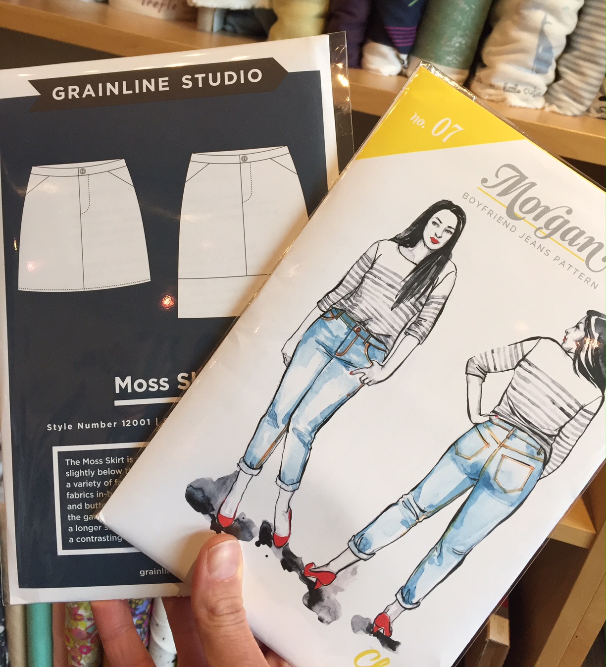Two popular apparel pieces needing zippers!