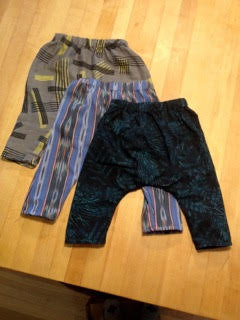 These adorable Wiksten Harem Pants sew up in an hour, easy.